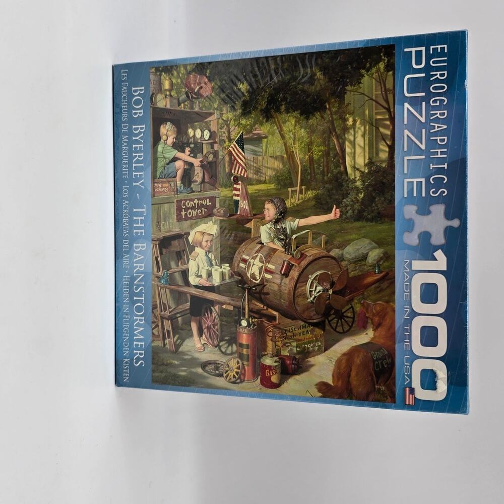 Eurographics The Barnstormers by Bob Byerley 1000-Piece Puzzle New Sealed